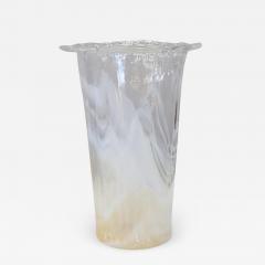 20th Century Italian Vintage Murano Art Glass Large Vase Signed - 2463678