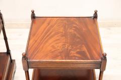 20th Century Italian Wooden Pair of Nightstands or Bedside Tables - 4133489