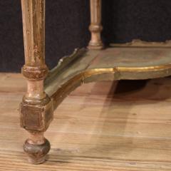 20th Century Italian lacquered corner cabinet in Louis XVI style - 4227411