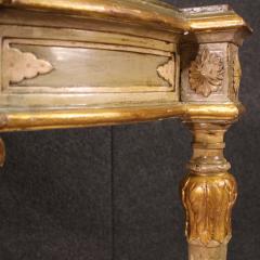 20th Century Italian lacquered corner cabinet in Louis XVI style - 4227413