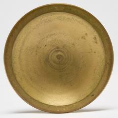 20th Century L C Tiffany Favrile Glass and Gilt Bronze Trumpet Vase No 1043 - 4469806