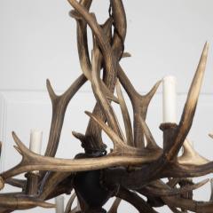 20th Century Large Antler Chandelier - 3642017