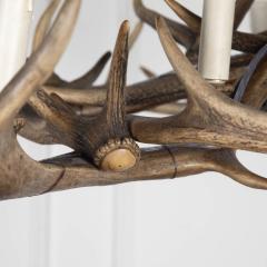 20th Century Large Antler Chandelier - 3642086