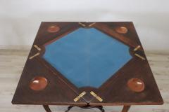 20th Century Louis XV Inlaid Wood Game Table - 3125270