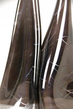 20th Century Modern Double Glass Vase Hand Signed Germany circa 1980 - 3524936
