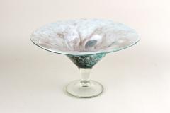 20th Century Modern Glass Centerpiece Glass Bowl signed Germany ca 1970 - 4637012