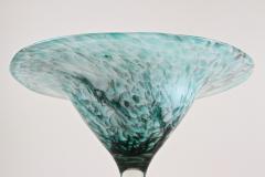 20th Century Modern Glass Centerpiece Glass Bowl signed Germany ca 1970 - 4637018