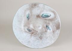 20th Century Modern Glass Centerpiece Glass Bowl signed Germany ca 1970 - 4637019