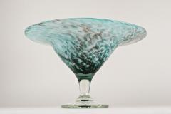 20th Century Modern Glass Centerpiece Glass Bowl signed Germany ca 1970 - 4637020
