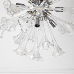 20th Century Murano Flower Starburst Hanging Light - 3634818