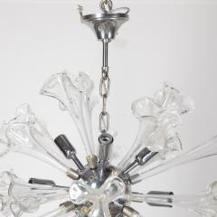 20th Century Murano Flower Starburst Hanging Light - 3634831