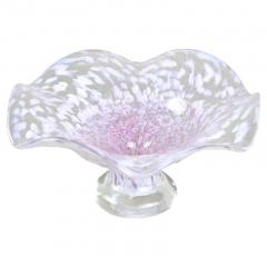 20th Century Murano Glass Centerpiece Bowl Mid Century Italy ca 1960 - 4583248