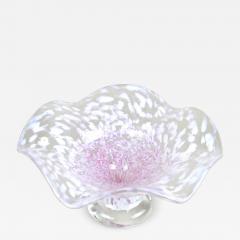 20th Century Murano Glass Centerpiece Bowl Mid Century Italy ca 1960 - 4583535
