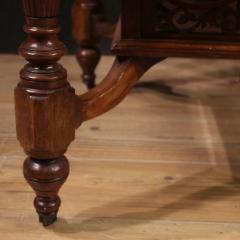 20th Century Octagonal Inlaid Wood Table - 3874989