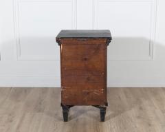20th Century Pair of Scandinavian Black Painted Bedside Tables - 4381221