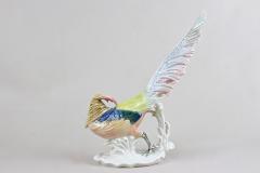 20th Century Porcelain Figurine Golden Pheasant by F Karl Ens Germany ca 1920 - 4618305