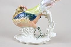 20th Century Porcelain Figurine Golden Pheasant by F Karl Ens Germany ca 1920 - 4618306