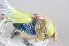 20th Century Porcelain Figurine Golden Pheasant by F Karl Ens Germany ca 1920 - 4618311
