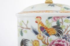 20th Century Porcelain Gilt Wood Base Lamps - 2471956