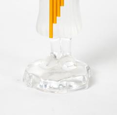 20th Century Saint Louis French Crystal Figure of a Pan Playing the Panpipes - 4823247