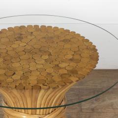 20th Century Sheaf Of Wheat Coffee Table By Mcguire - 3563668