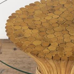 20th Century Sheaf Of Wheat Coffee Table By Mcguire - 3563675