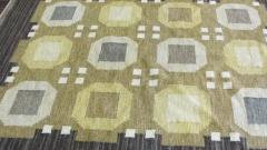 20th Century Swedish Flat Weave Carpet by Agda Osterberg - 3967314