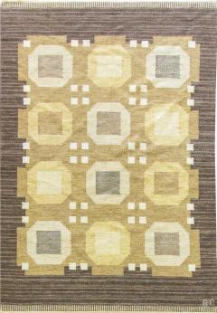 20th Century Swedish Flat Weave Carpet by Agda Osterberg - 4090935