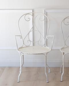 20th Century Wrought Iron Garden Furniture Set - 4821308