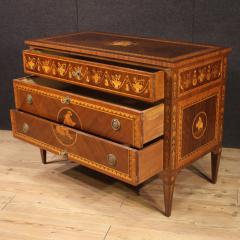 20th century Italian inlaid chest of drawers in Louis XVI style - 4105318
