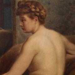 20th century female nude painting signed P Sieffert - 4077655