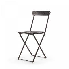 21 Outdoor Iron Folding Bistro Chair - 4670470