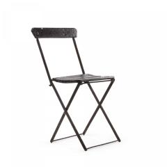 21 Outdoor Iron Folding Bistro Chair - 4670476