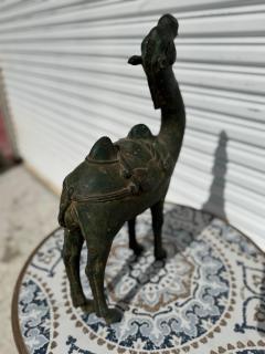 21 Vintage Patinated Bronze Camel Sculpture - 4406891
