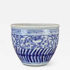 2182 Chinese Blue and White Porcelain Pot - 2510653