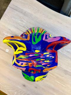 21st Century Contemporary Bulldog Sculpture Pop Art Style Handpainted 2026 - 4565322