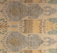 21st Century Contemporary Ikat Rug - 3023500