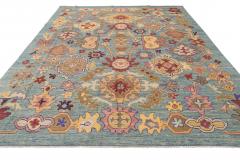 21st Century Contemporary Oushak Colorful Wool Rug - 1674417