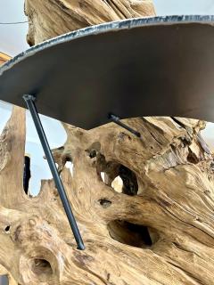 21st Century Gigantic Organic Modern Teak Root Stand Up Bar IDN 2023 - 4624163