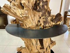 21st Century Gigantic Organic Modern Teak Root Stand Up Bar IDN 2023 - 4624165
