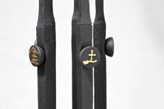 21st Century Metal Sculpture Dance Of The Elements Art Deco Style AT 2020 - 4496115