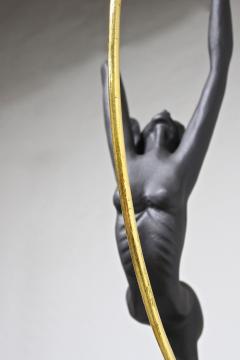 21st Century Metal Sculpture Dance Of The Elements Art Deco Style AT 2020 - 4496118