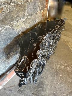 21st Century Modern Organic Teak Root Console Table Handpainted IDN 2023 - 4512063