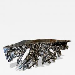 21st Century Modern Organic Teak Root Console Table Handpainted IDN 2023 - 4512088