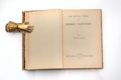 23 vol Robert Browning Elizabeth Barrett Browning The Poetical Works - 4533717