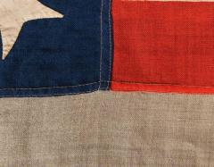 24 Stars and 13 Stripes on a Southern Exclusionary Flag of the Civil War - 671635
