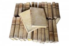 25 VOLUME SET OF 18TH CENTURY ITALIAN VELLUM BOOKS - 2728009