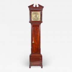 2640 Irish George III Mahogany and Brass Long Case Clock - 2494226