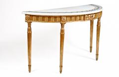 2668 Late 18th Century Gilt Console Table and Marble Top - 2497952