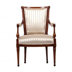 2992 Pair of French Directoire Fauteuil Armchairs - 2477372